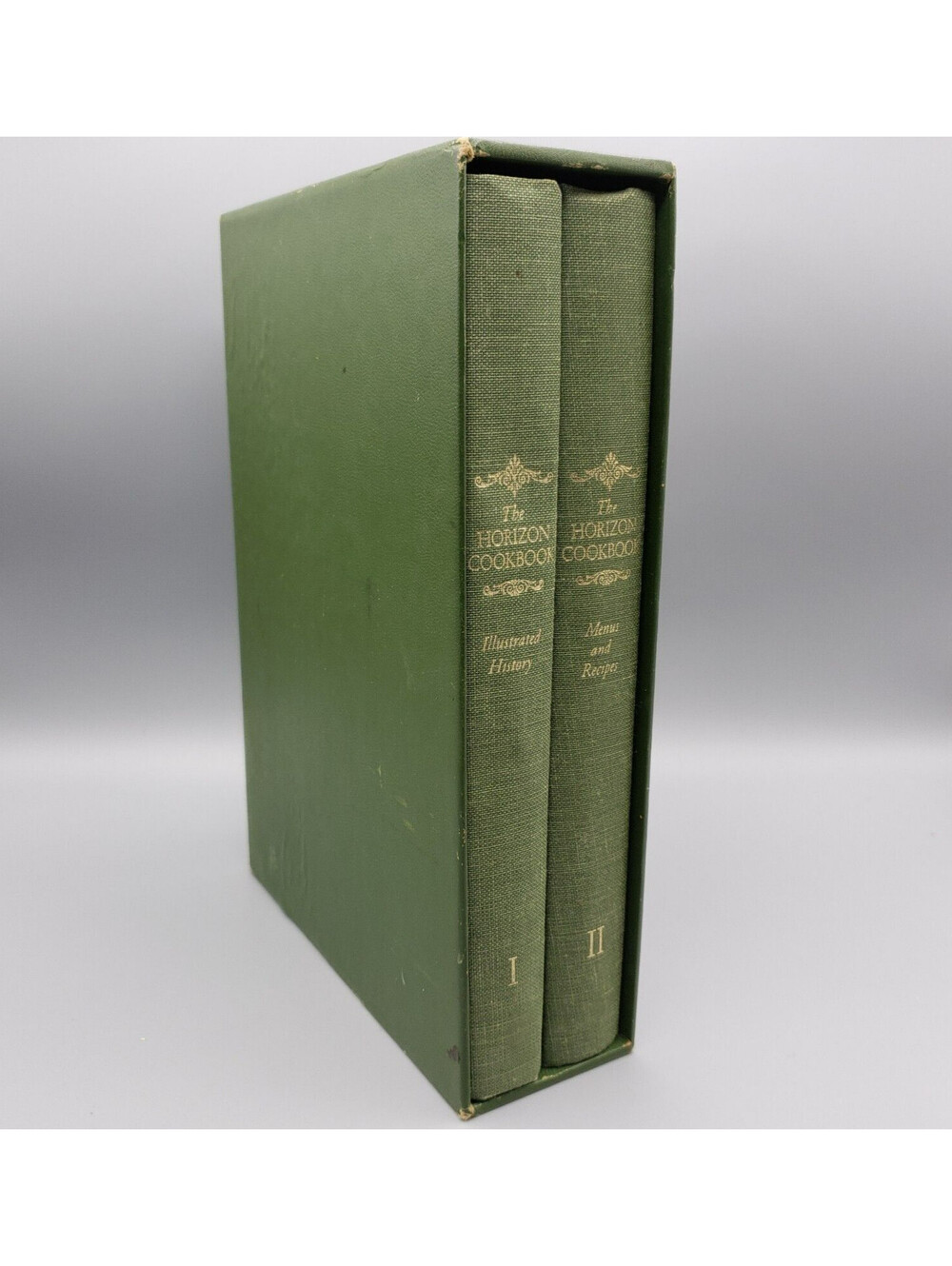 The Horizon Cookbook Illustrated History Recipes 2 Volume HB Slipcase Hale 1968